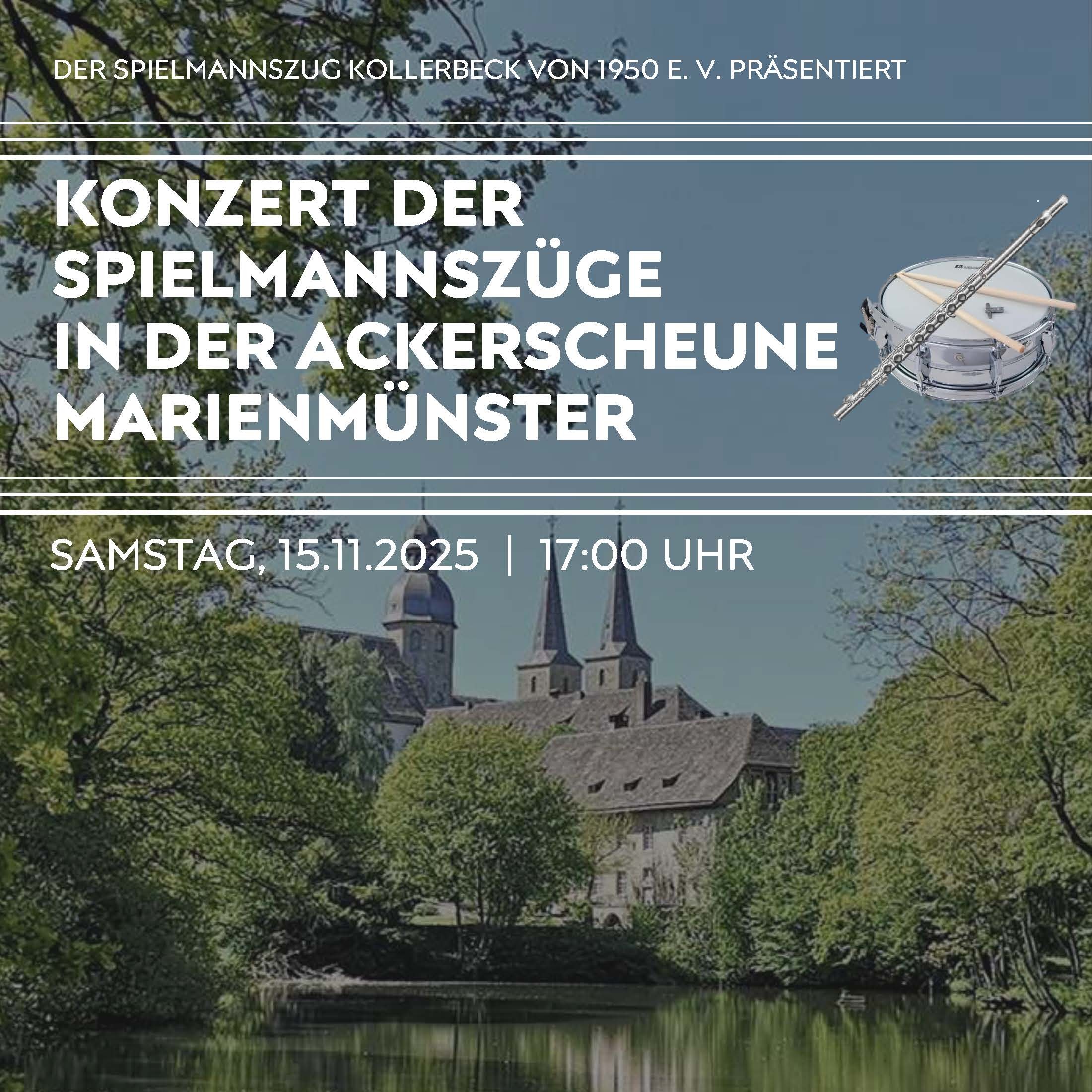 251115 – Spielmannszug Kollerbeck_Plakat_qu